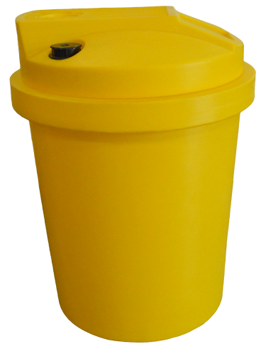 55 Gal Aquarius Tapered Chemical Feed Tank -  LPE 1.5 - 3/16